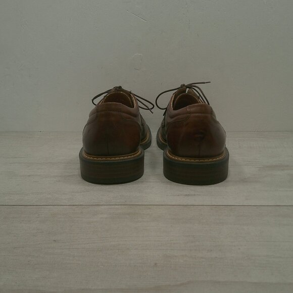 Sketchers Casual Style Brown Leather Lace up Loafer Shoe Made in Italy Size 12 - Picture 7 of 14